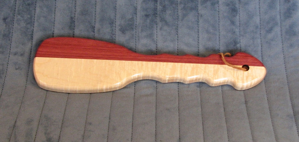Bruiser Paddle - Purpleheart and Maple (Mommy's imprint)