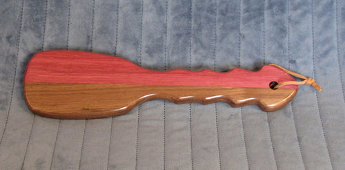 Bruiser Paddle - Purpleheart and Black Walnut (Babygirl imprint)