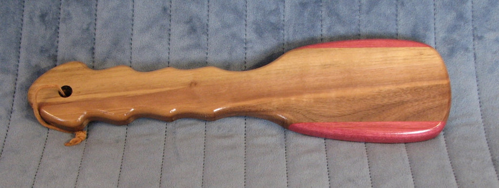 Bruiser Paddle - Purpleheart and Black Walnut (Slut imprint)