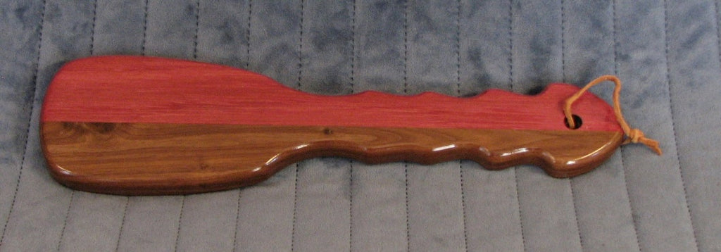 Bruiser Paddle - Purpleheart and Black Walnut (Obey imprint)