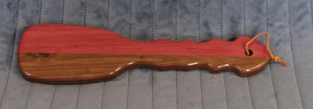 Bruiser Paddle - Purpleheart and Black Walnut (Obey imprint)