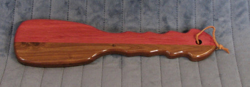 Bruiser Paddle - Purpleheart and Black Walnut (Obey imprint)