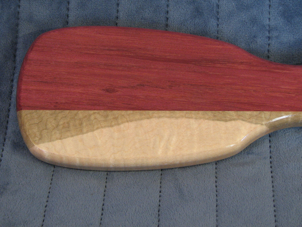 Bruiser Paddle - Purpleheart and Maple (Slut imprint)