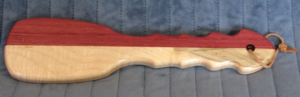 Bruiser Paddle - Purpleheart and Maple (Good boy imprint)