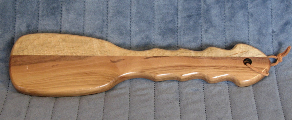 Bruiser Paddle - Black Walnut and Maple (Good boy imprint)