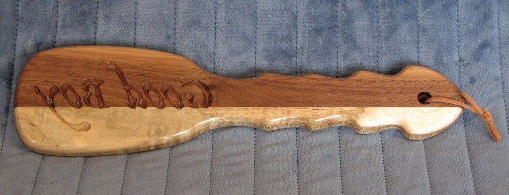 Bruiser Paddle - Black Walnut and Maple (Good boy imprint)