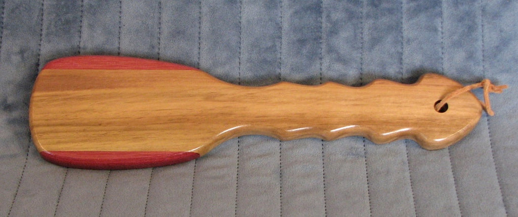 Bruiser Paddle - Black Walnut and Purpleheart (Yes Sir imprint)