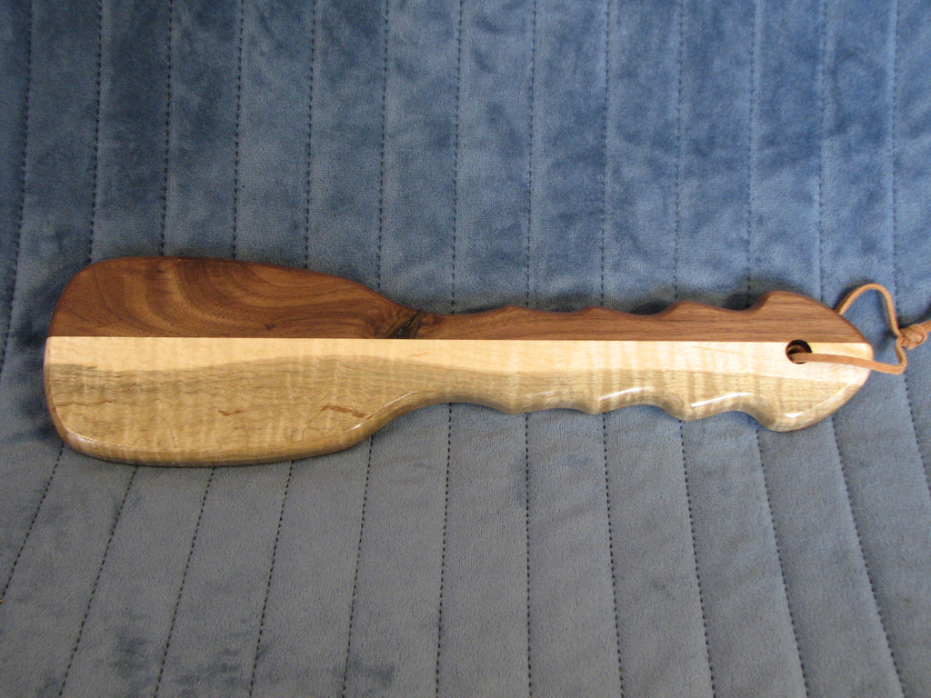 Bruiser Paddle - Black Walnut and Maple (Daddy's imprint)