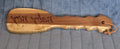Bruiser Paddle - Black Walnut and Maple (Baby Boy imprint)