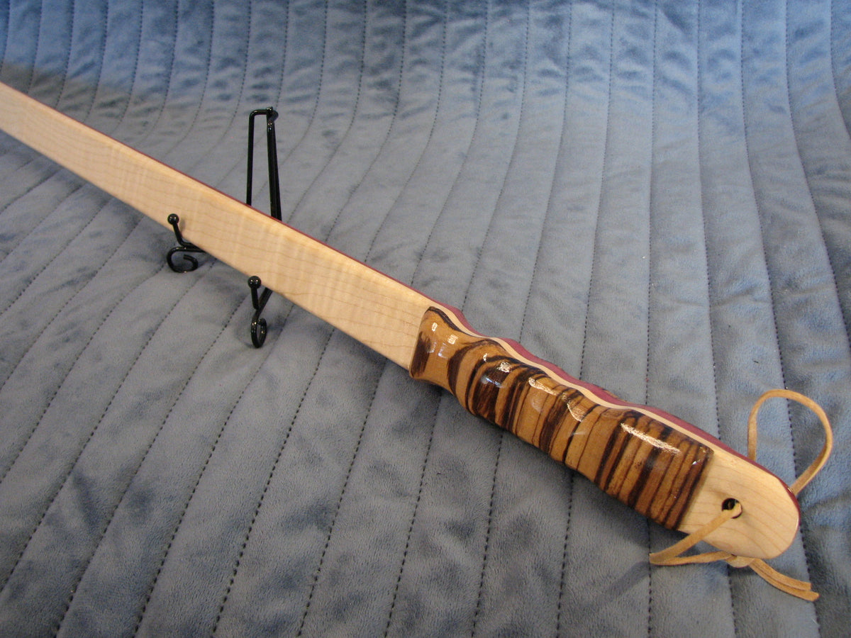 Classic Brat Tamer - Maple, Purpleheart and Zebrawood