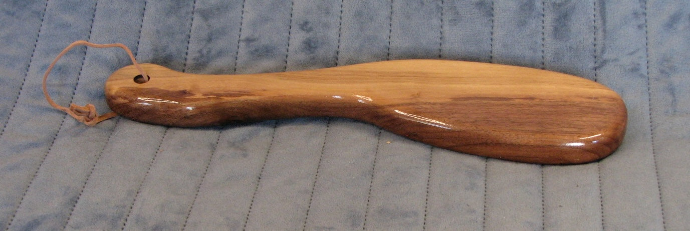 Hairbrush Paddle - Black Walnut and Lacewood