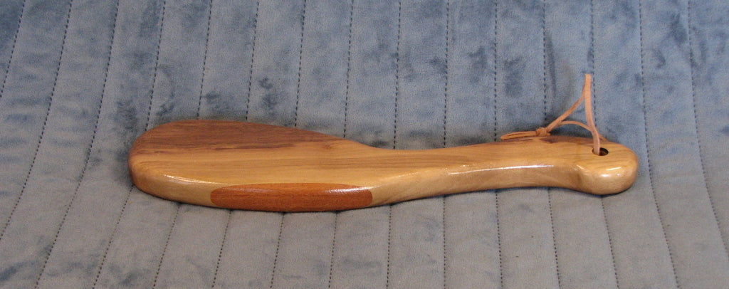 Hairbrush Paddle - Black Walnut and Lacewood
