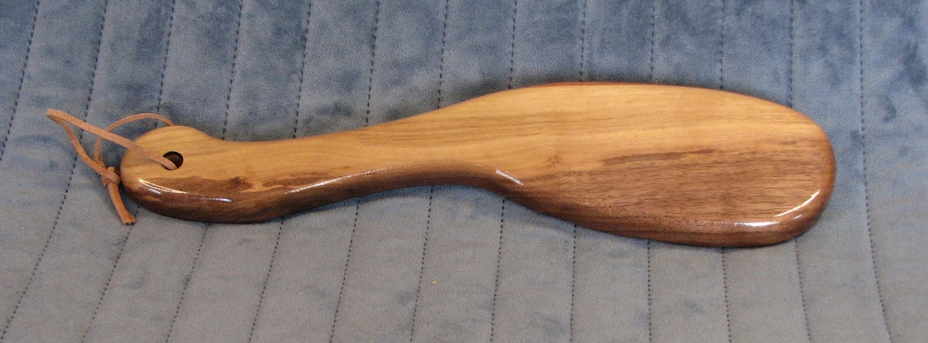 Hairbrush Paddle - Black Walnut and Lacewood