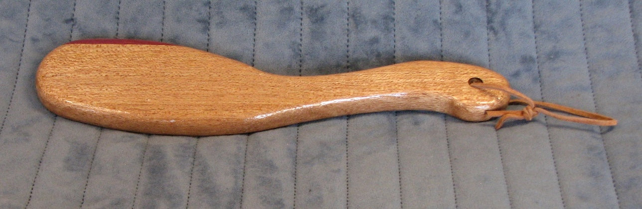 Hairbrush Paddle - Mahogany and Purpleheart