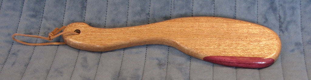 Hairbrush Paddle - Mahogany and Purpleheart