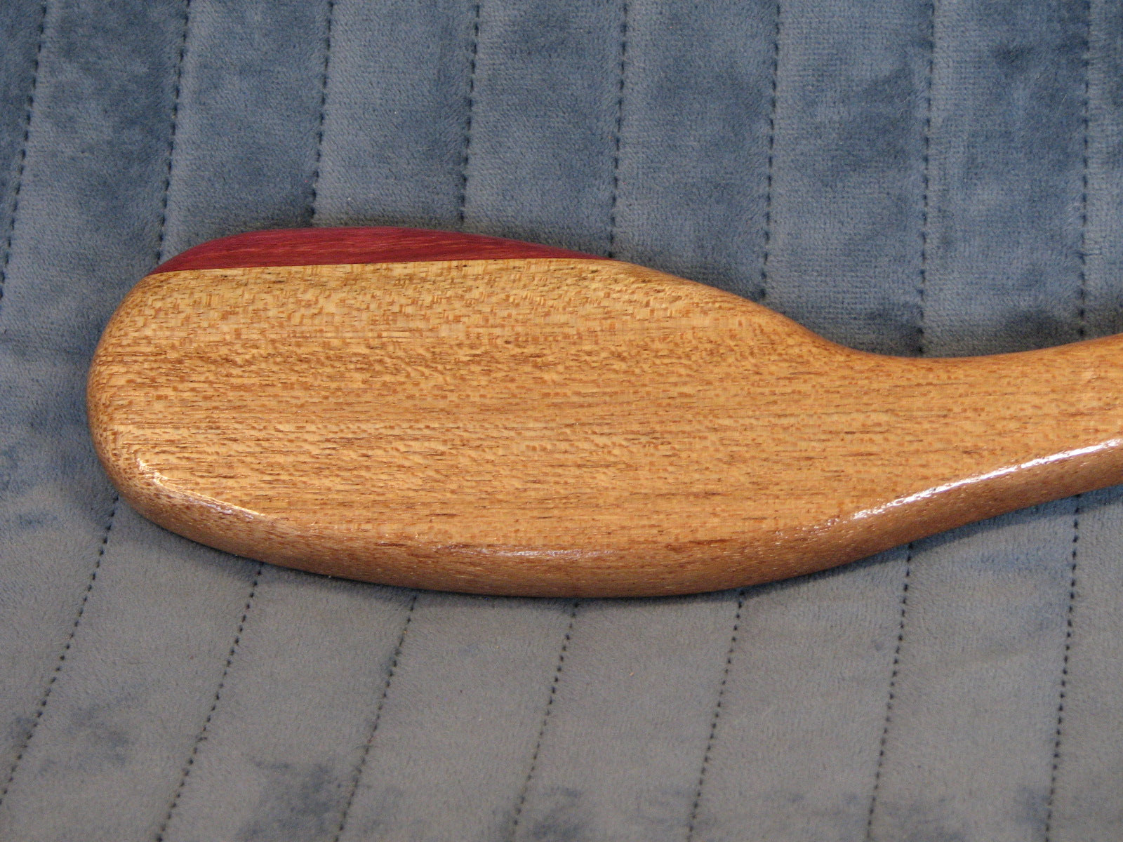 Hairbrush Paddle - Mahogany and Purpleheart
