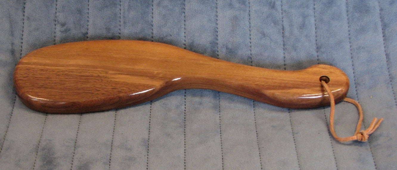 Hairbrush Paddle - Black Walnut and Lacewood