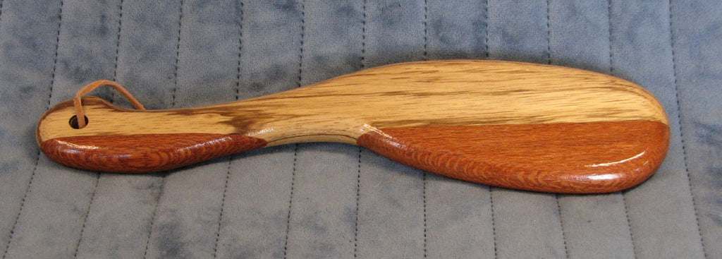 Hairbrush Paddle - Zebrawood and Lacewood