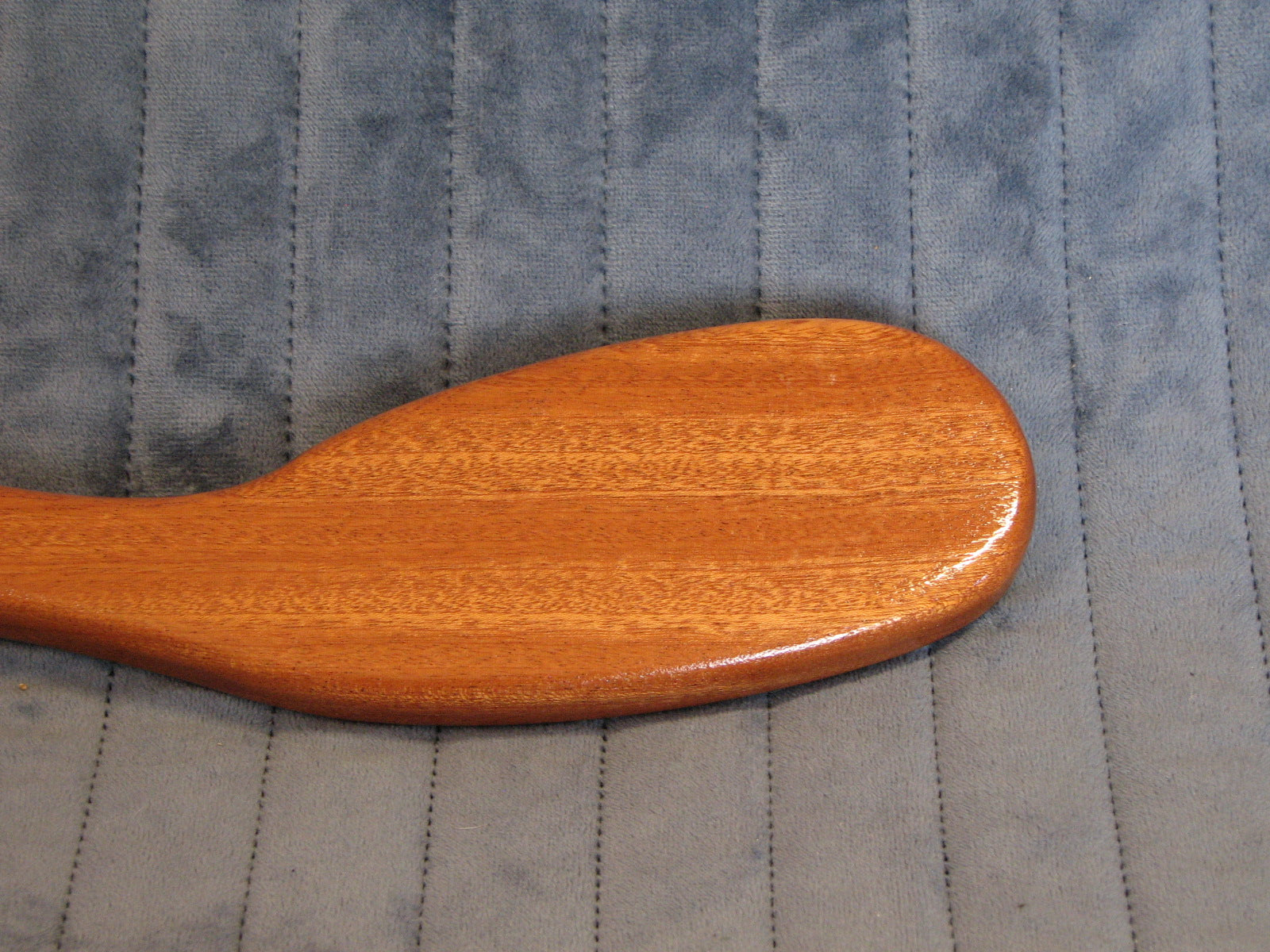 Hairbrush Paddle - Sapele and Black Walnut