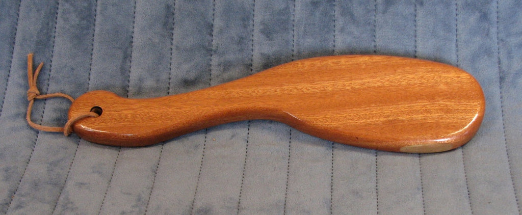 Hairbrush Paddle - Sapele and Black Walnut