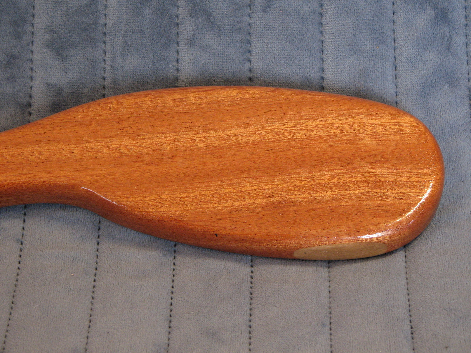 Hairbrush Paddle - Sapele and Black Walnut