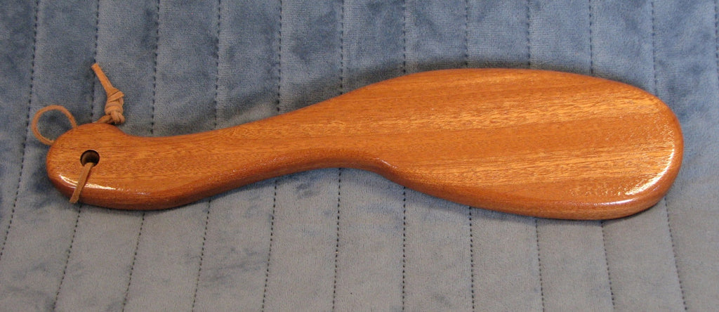 Hairbrush Paddle - Sapele and Black Walnut