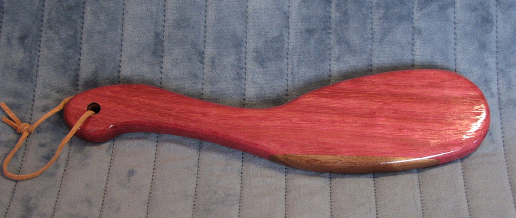 Hairbrush Paddle - Purpleheart and Black Walnut