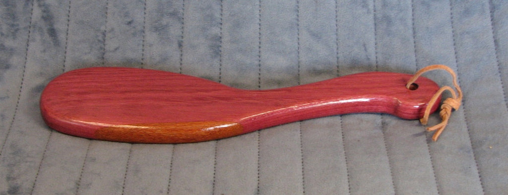 Hairbrush Paddle - Purpleheart and Lacewood
