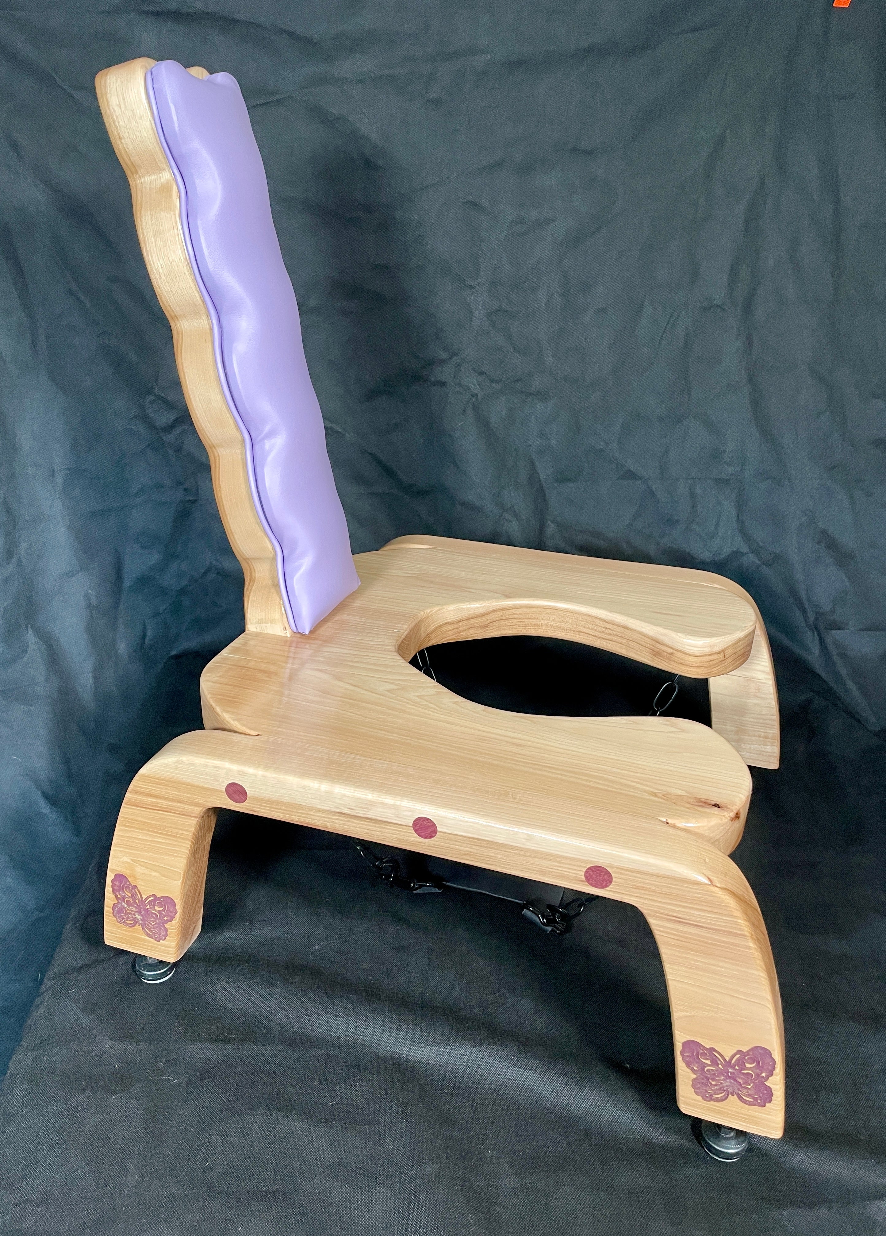 Solid hickory queening chair - custom order