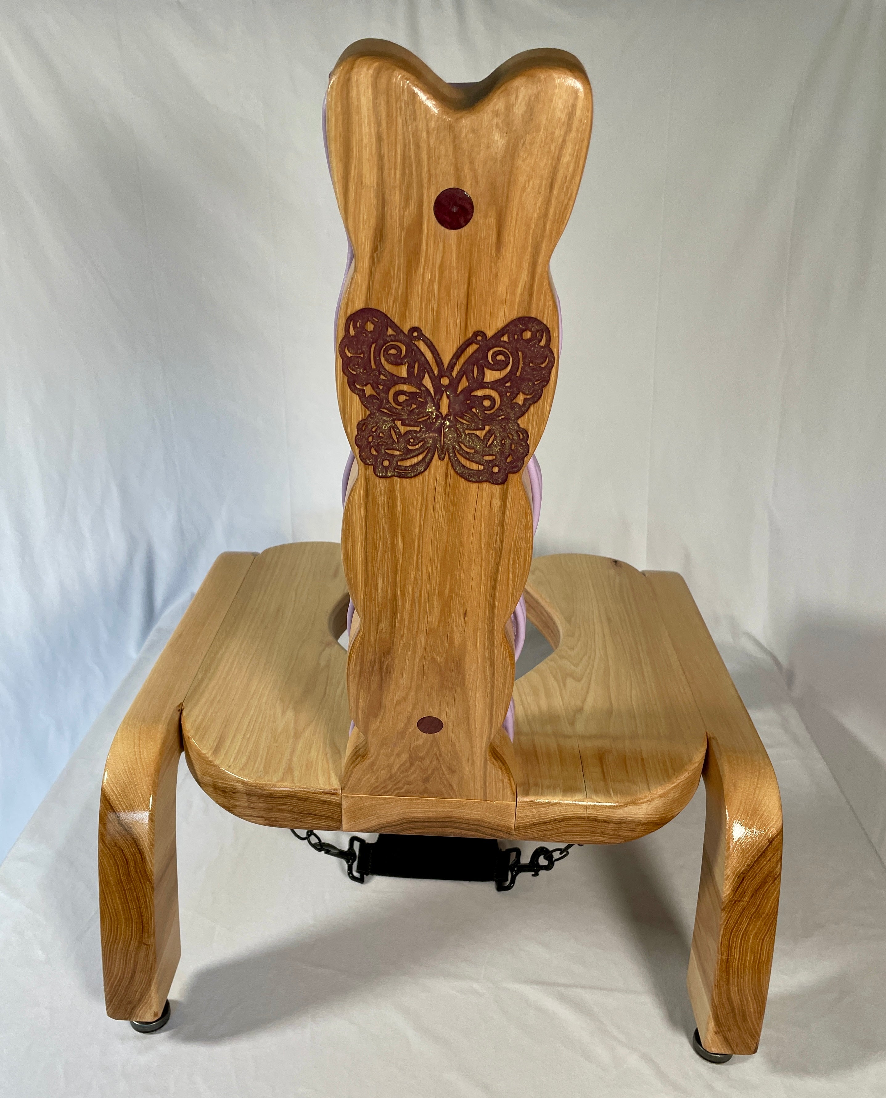 Solid hickory queening chair - custom order