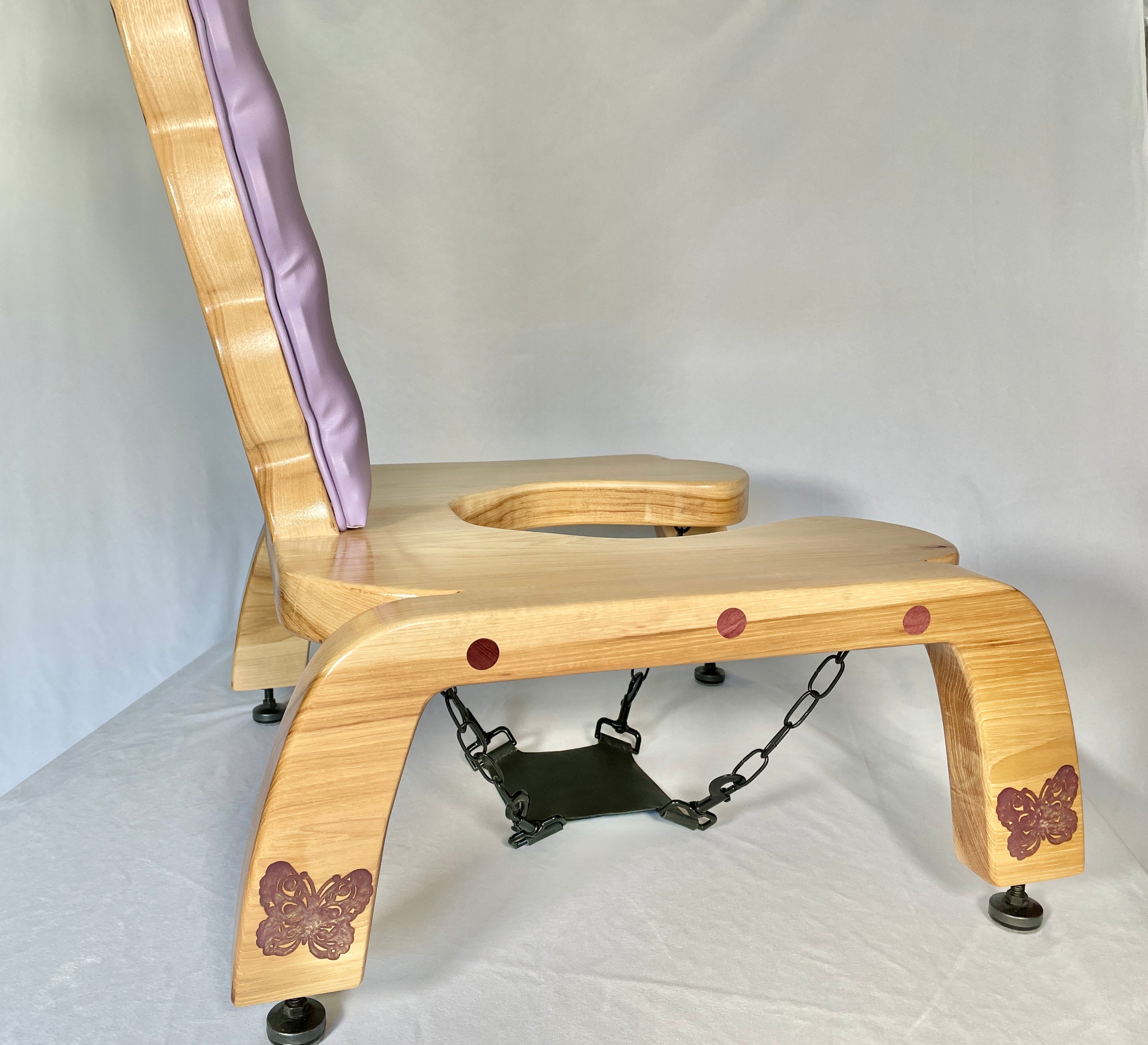 Solid hickory queening chair - custom order