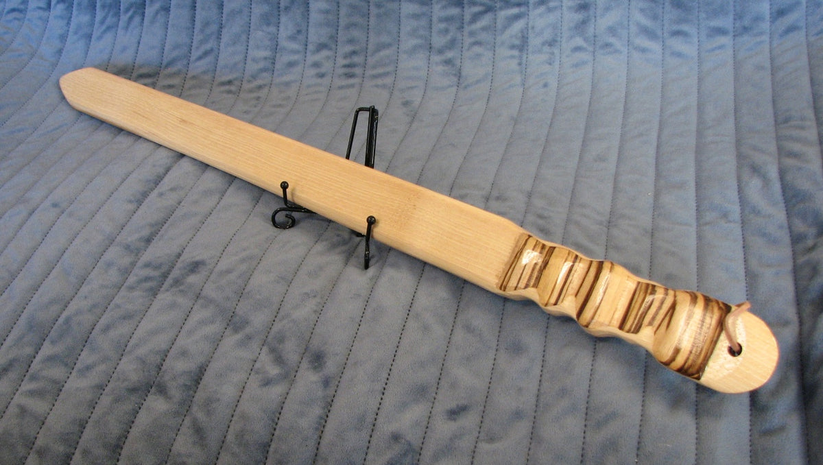 Tuxedo Tamer - Hickory, Maple, Purpleheart, Wenge and Zebrawood (Reversed)