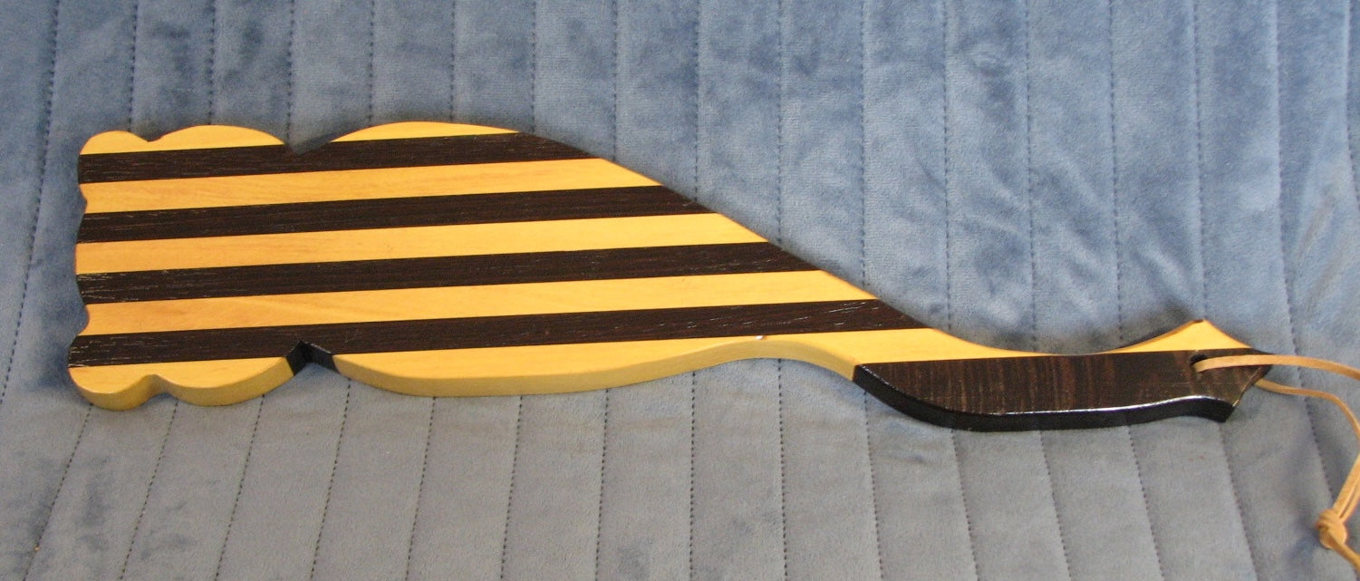 Wicked Creations Honeybear paddle - Wenge and Yellowheart