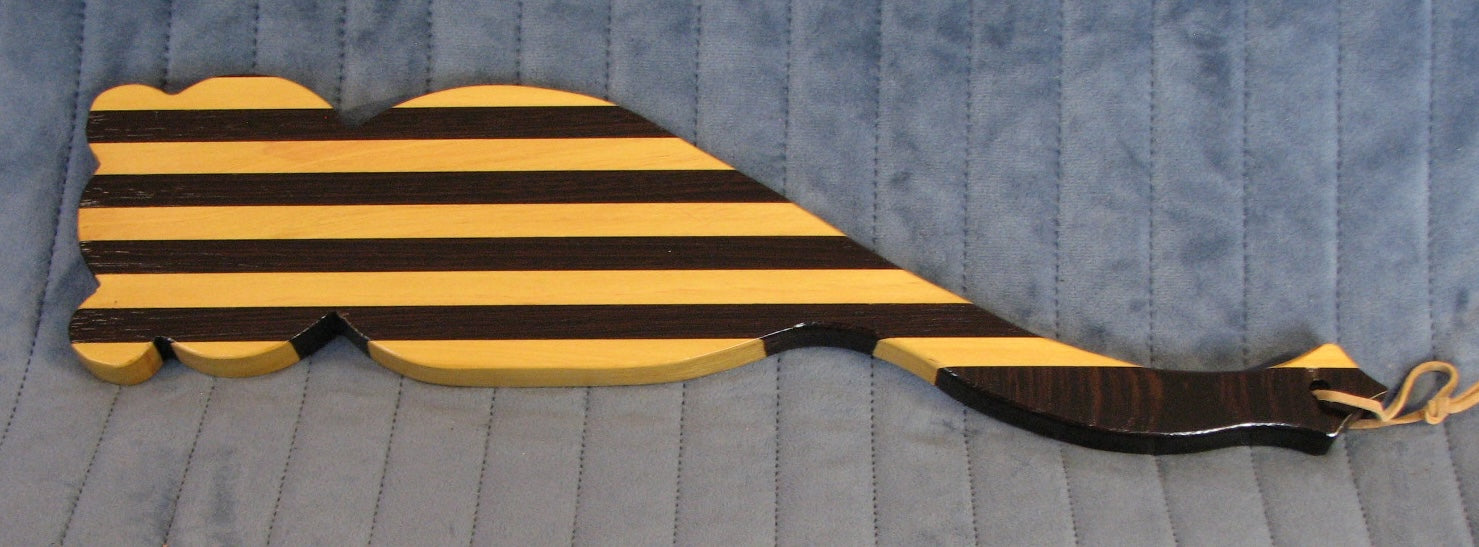 Wicked Creations Honeybear paddle - Wenge and Yellowheart