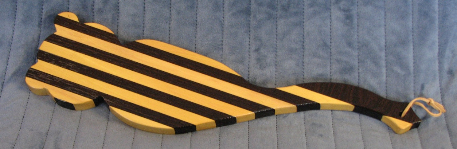 Wicked Creations Honeybear paddle - Wenge and Yellowheart